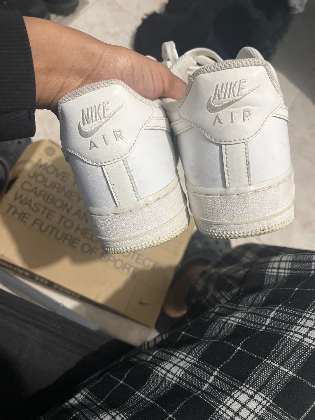 Nike Air Force 1 "07" White Sneakers - photo 3