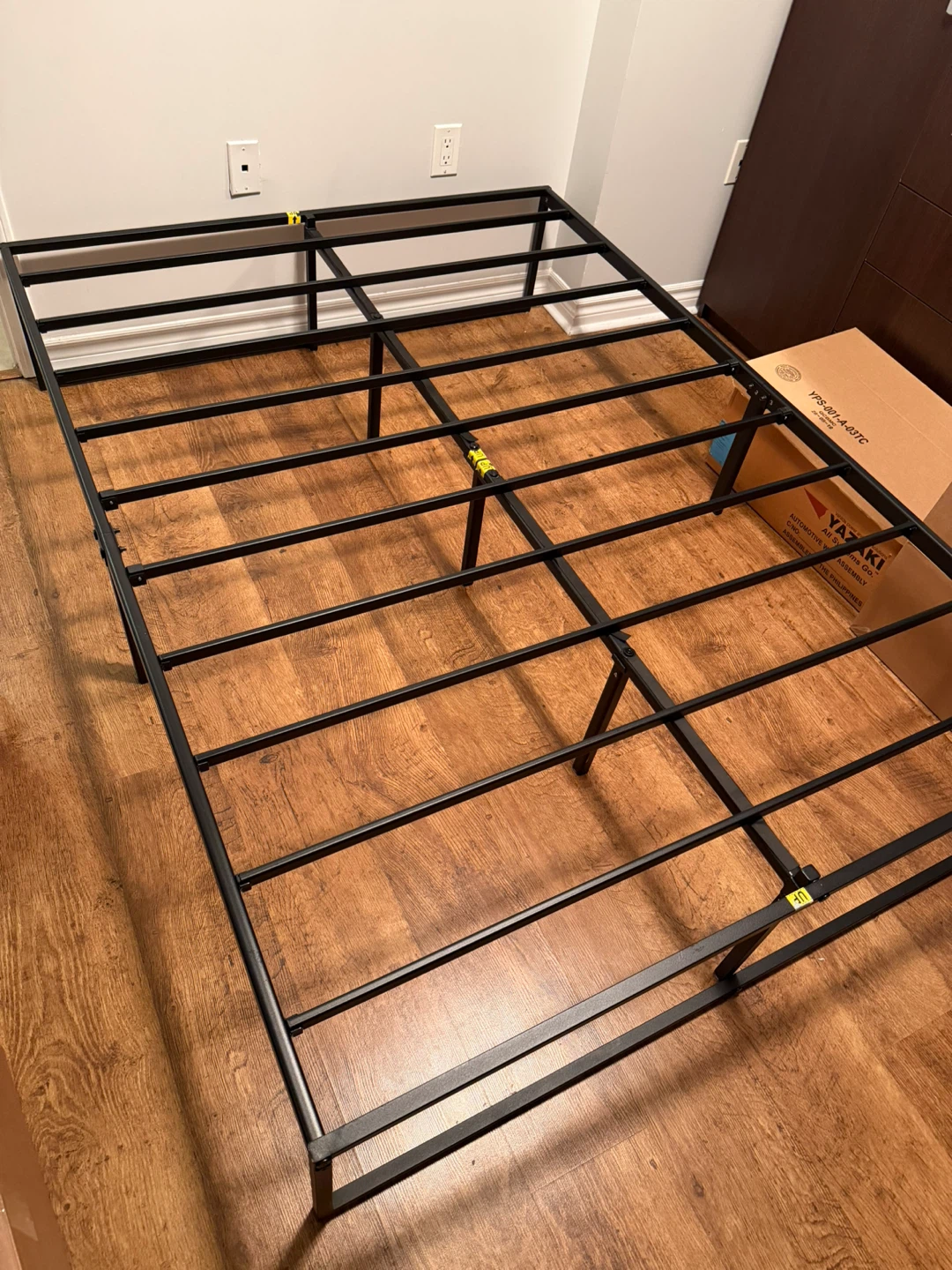 Double/Full Black Metal Bed Frame