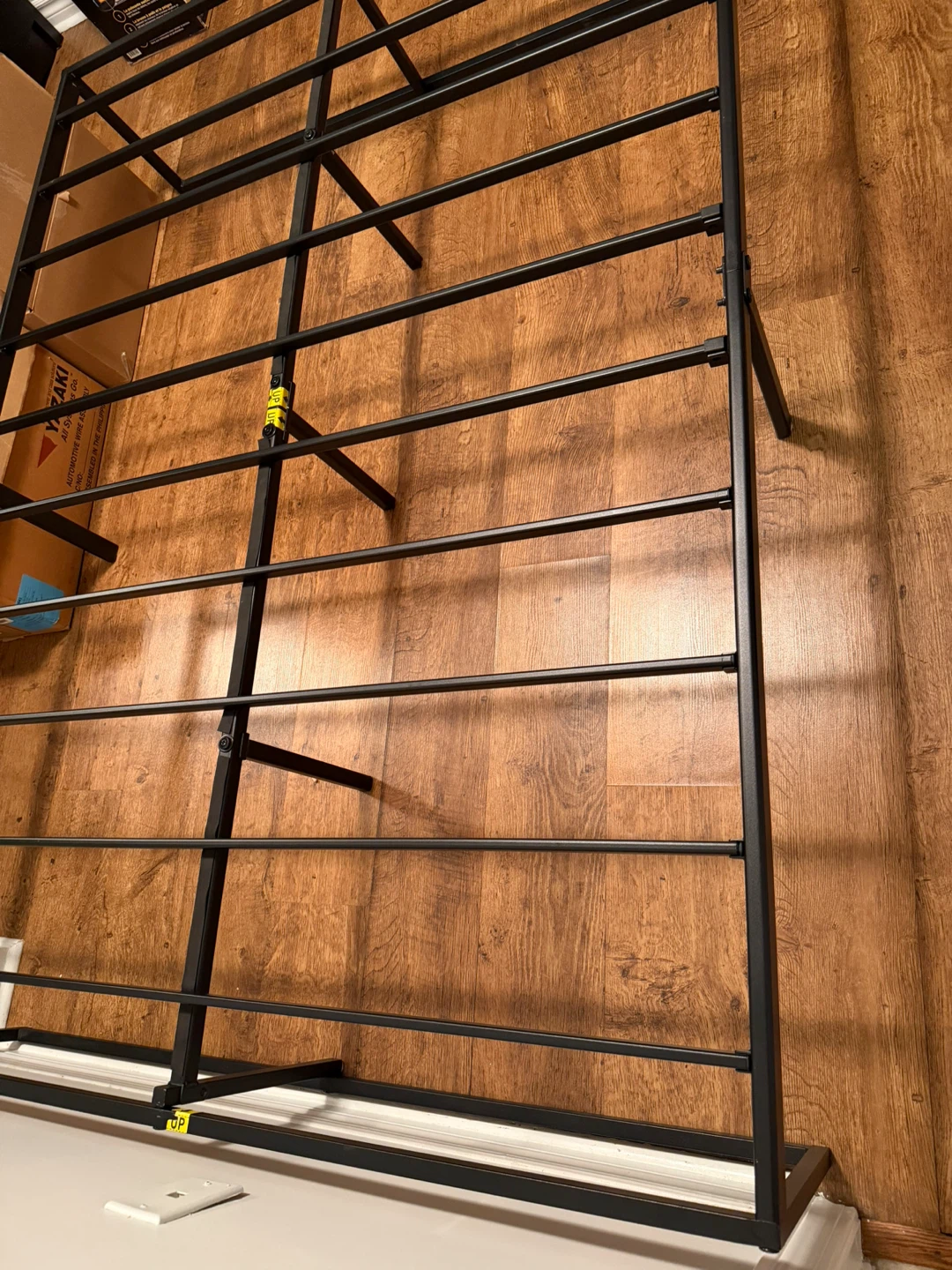 Double/Full Black Metal Bed Frame - photo 3