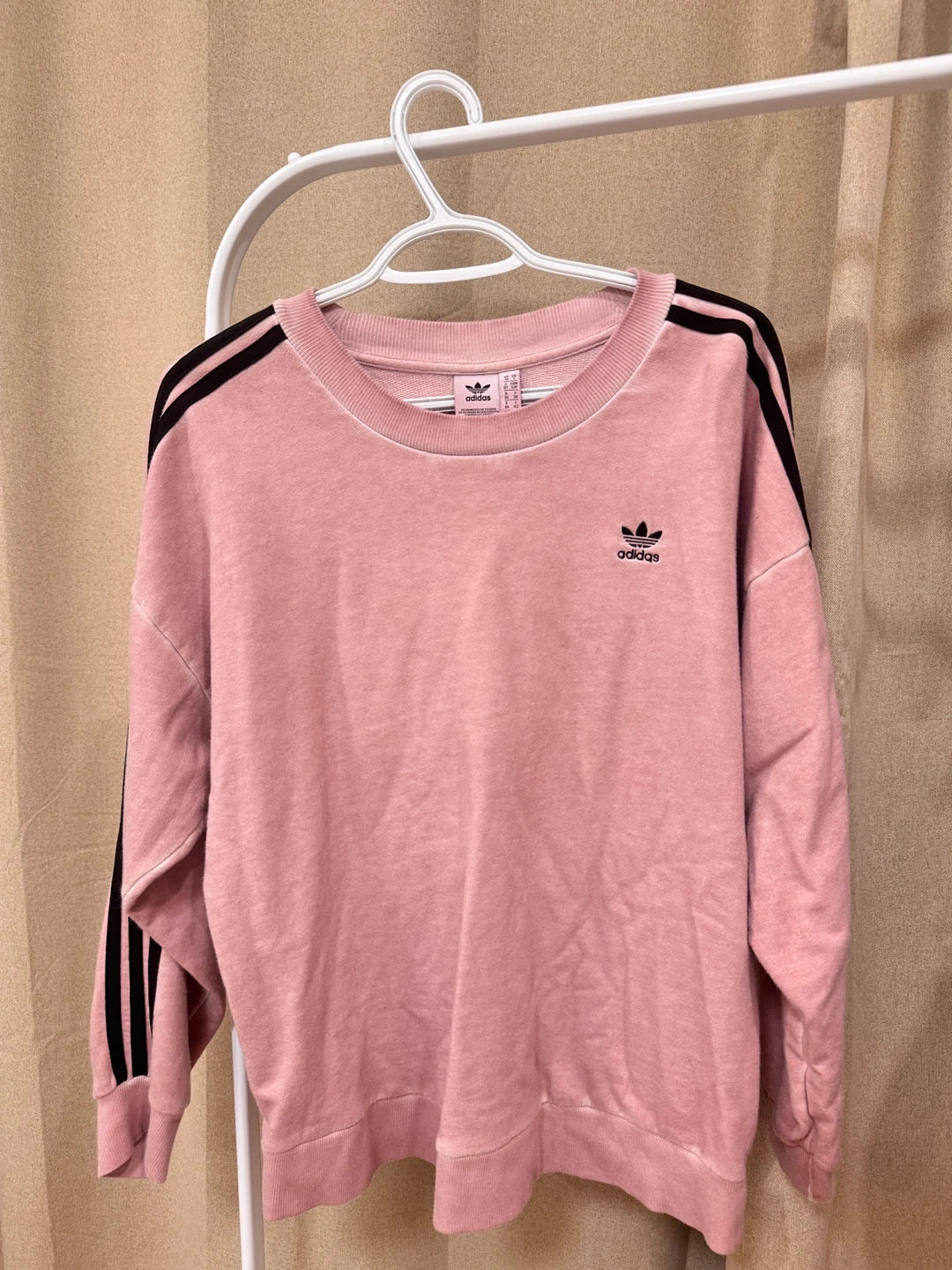Adidas Pink Crewneck Sweatshirt