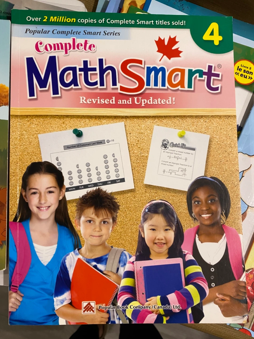 Complete Math Smart Grade 4 Workbook