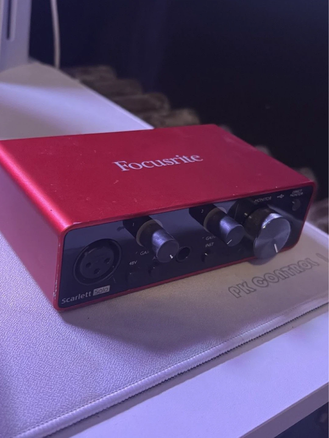 Focusrite Scarlett Solo Red Audio Interface