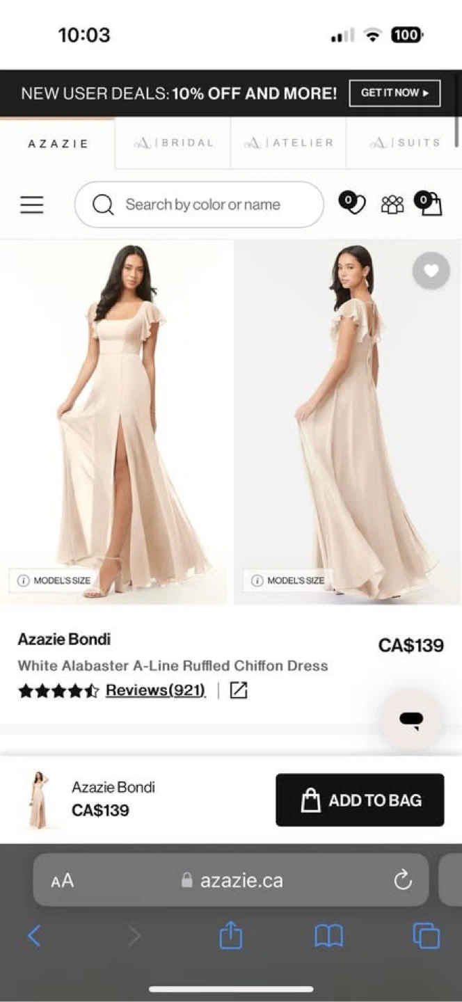 Azazie dresses brand new - photo 3