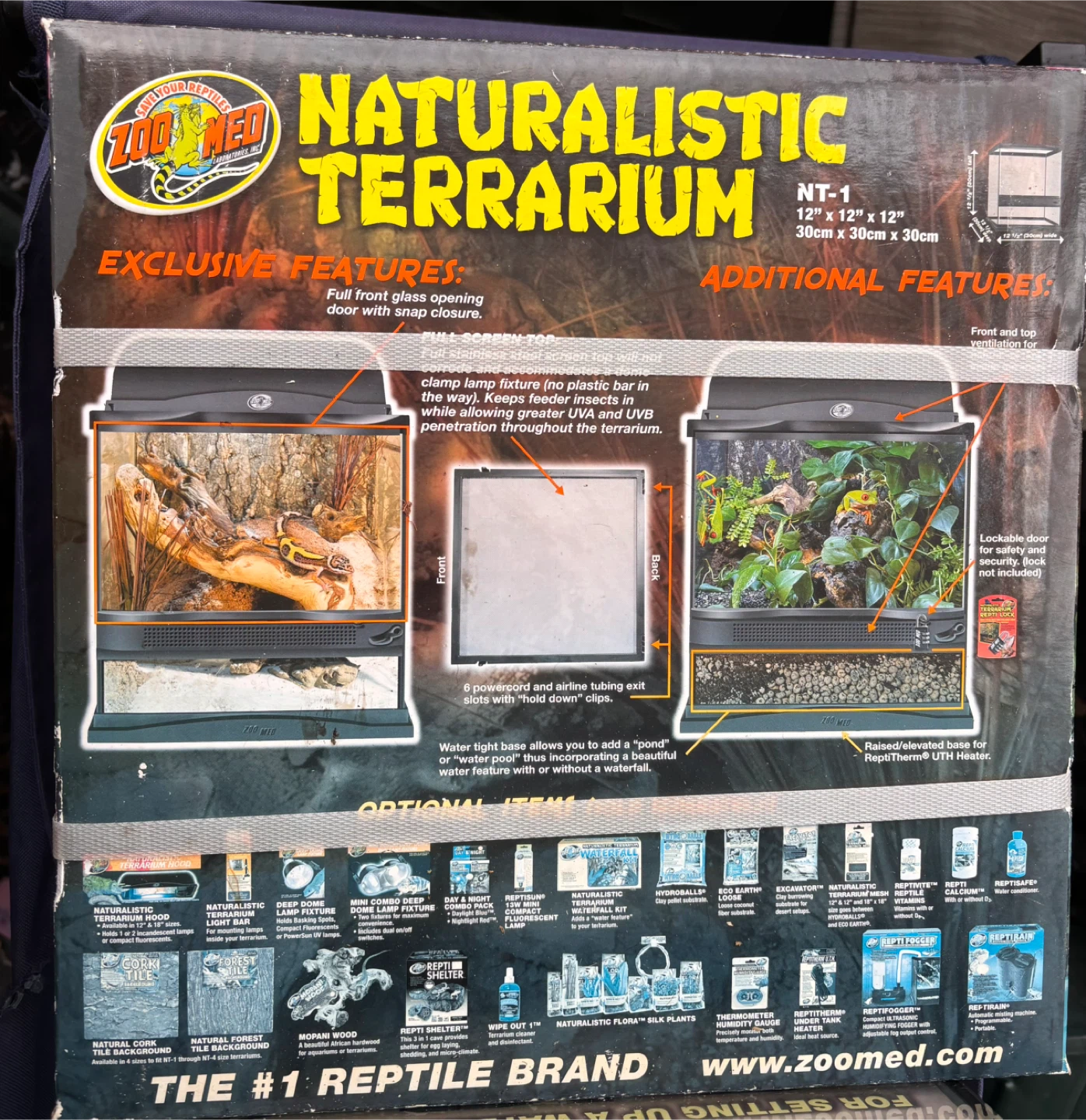 Zoo Med Naturalistic Terrarium NT-2