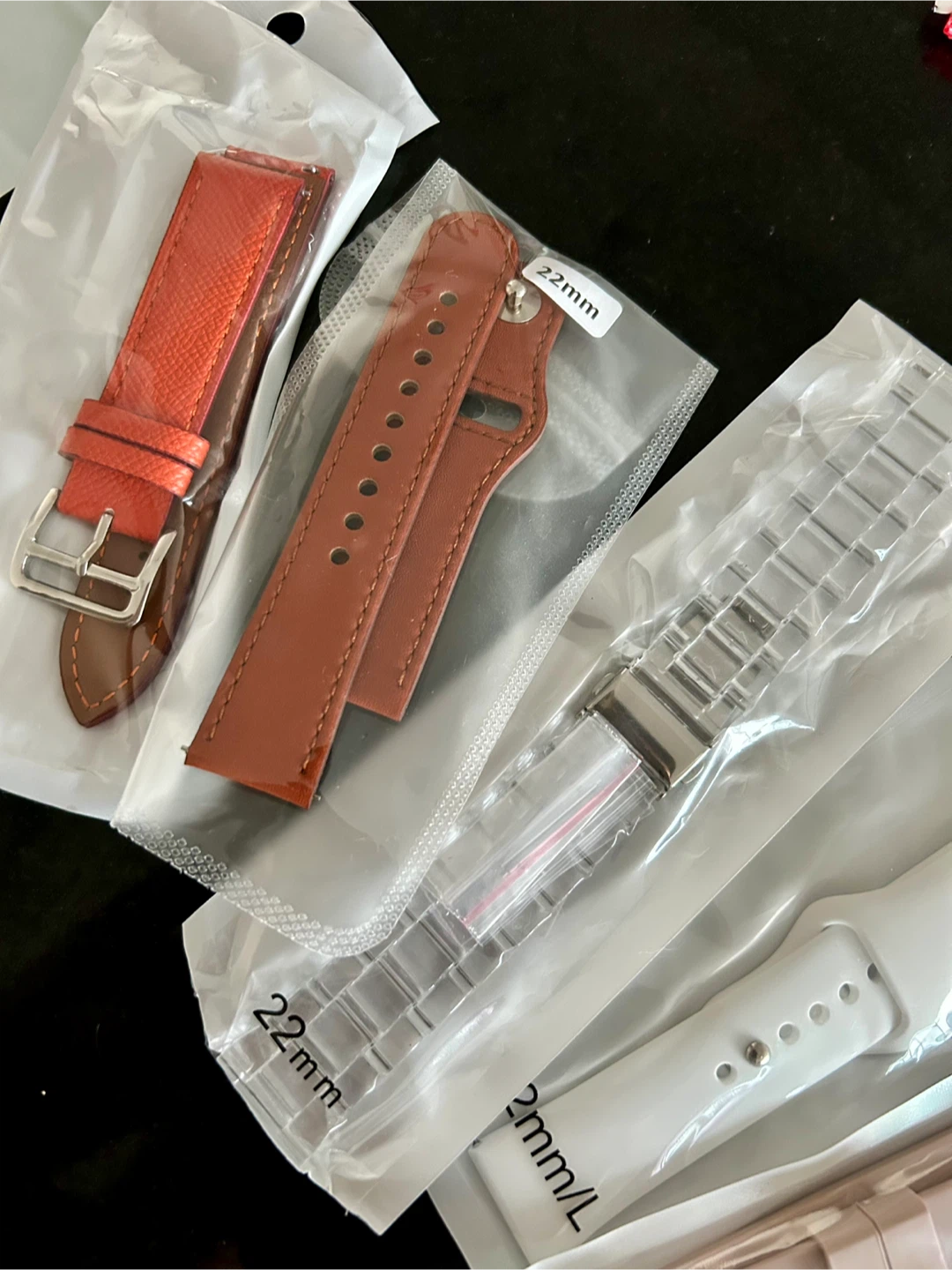 Lot of 5 Watch Bands - 22mm - photo 2