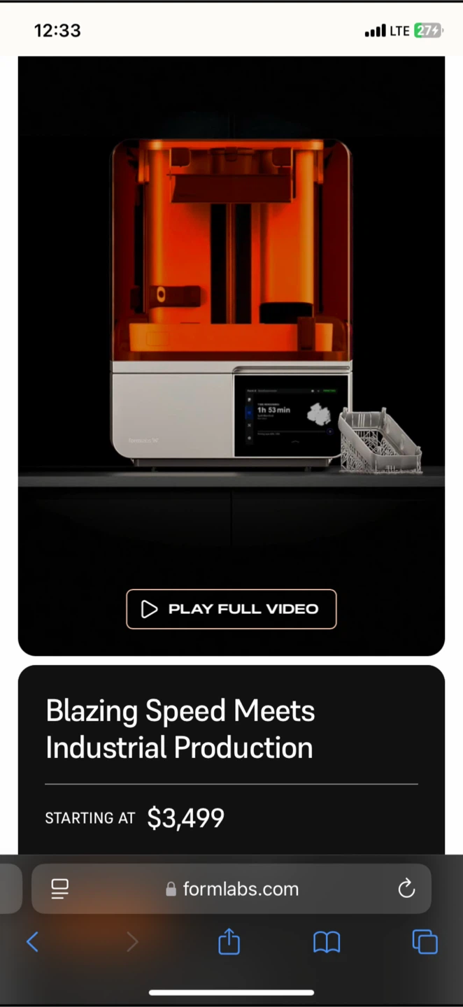 Formlabs Form 3 3D Printer - photo 2