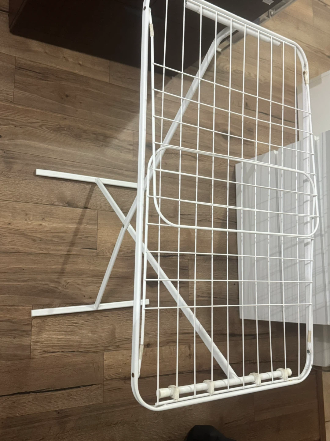 White Metal Drying Rack