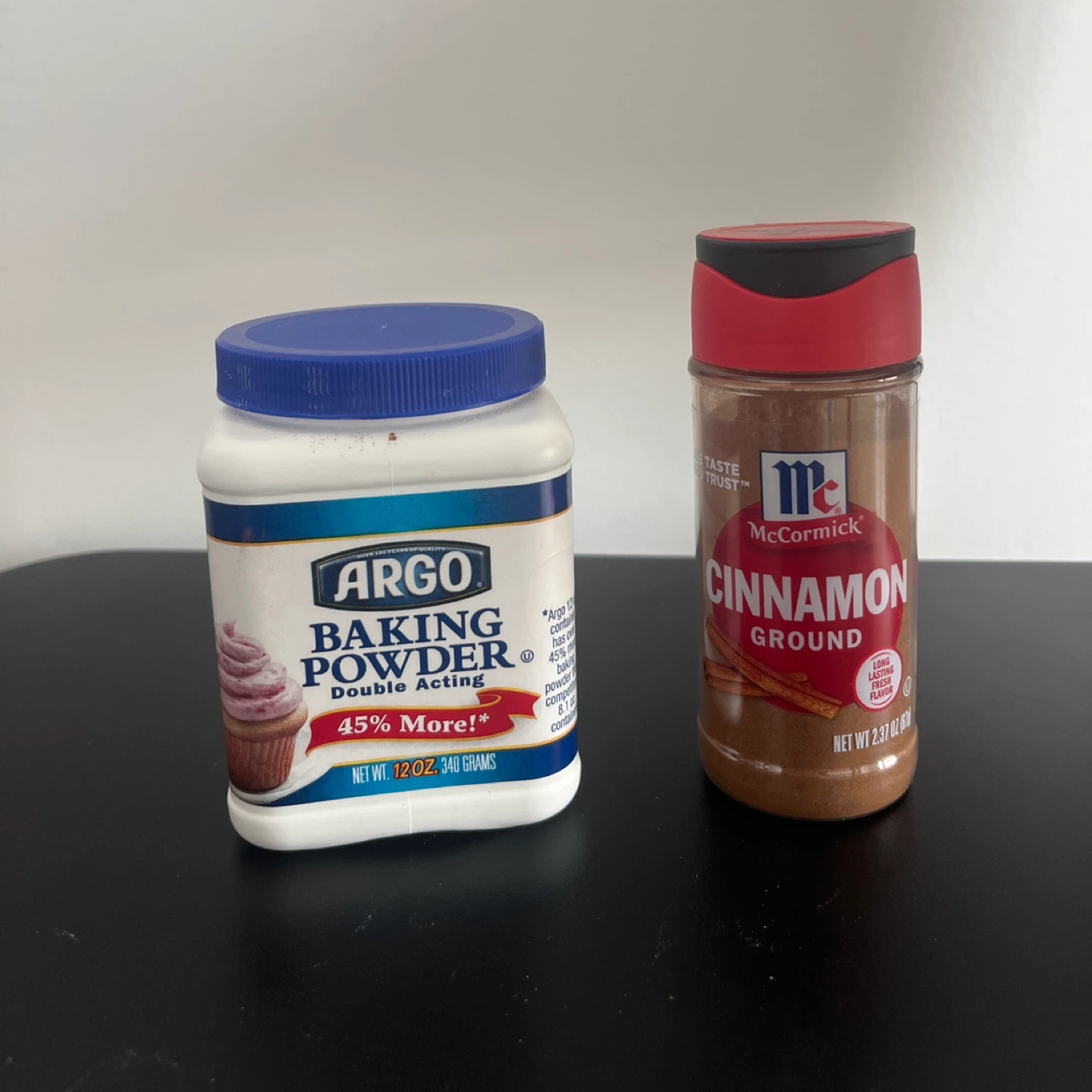 🧡 Argo Baking Powder & McCormick Cinnamon Ground