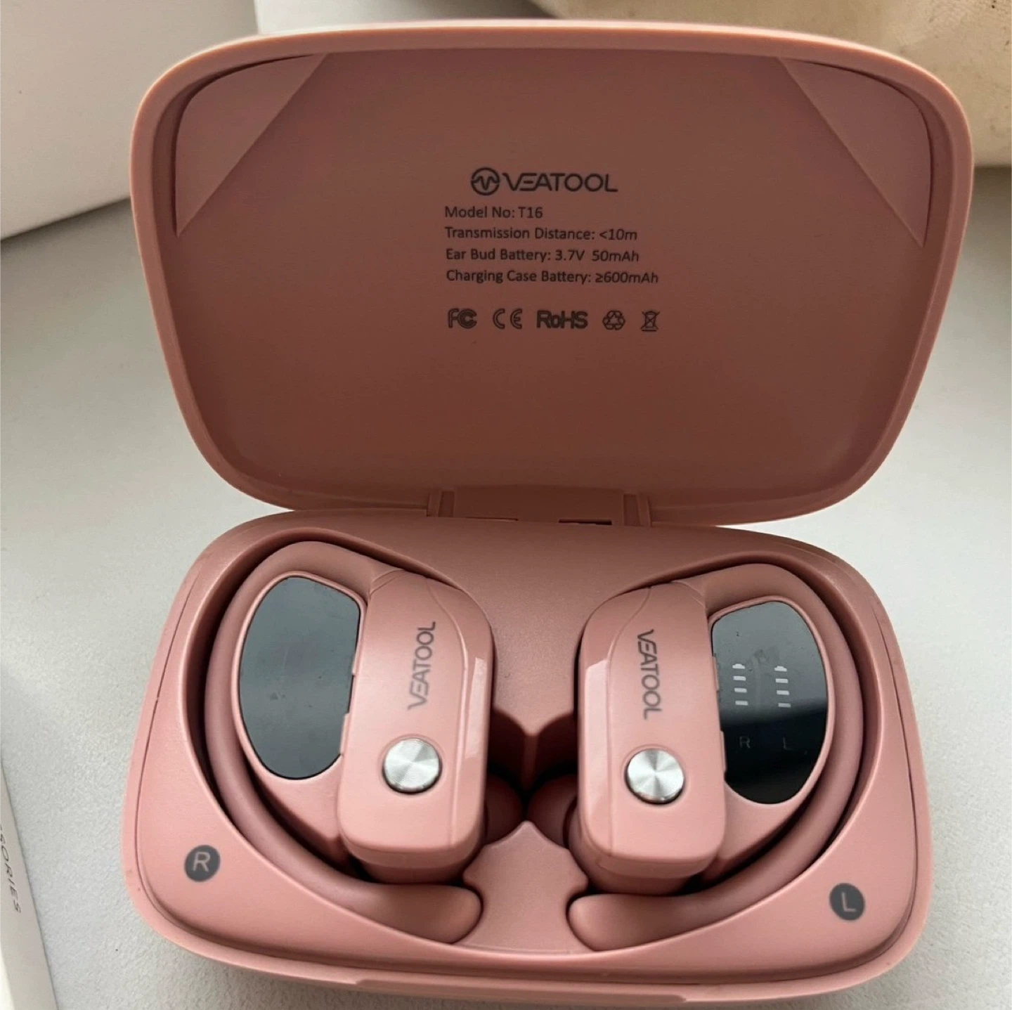 Veatool T16 Wireless Earbuds 🧡