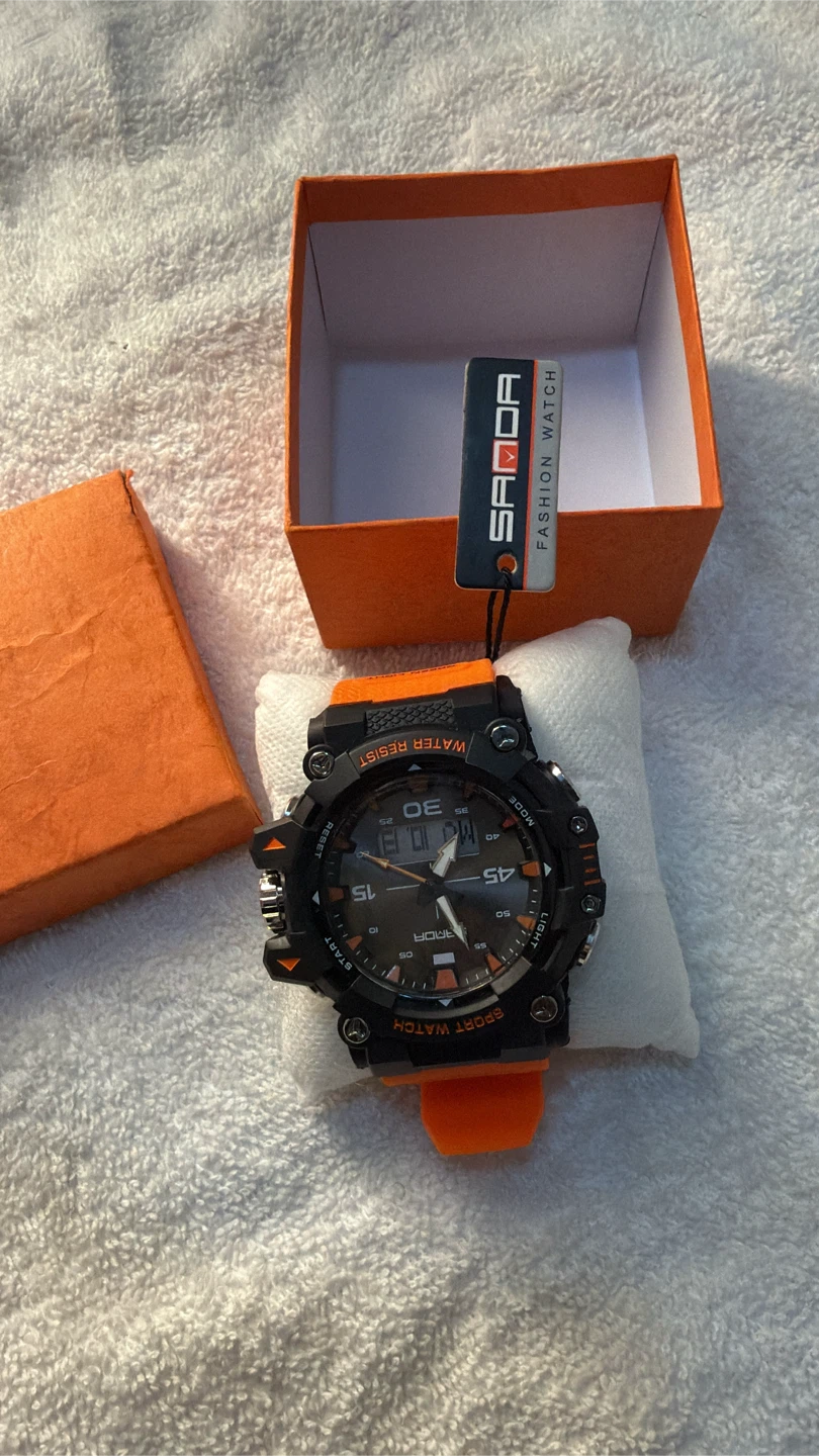 SANDA Fashion Sport Watch
