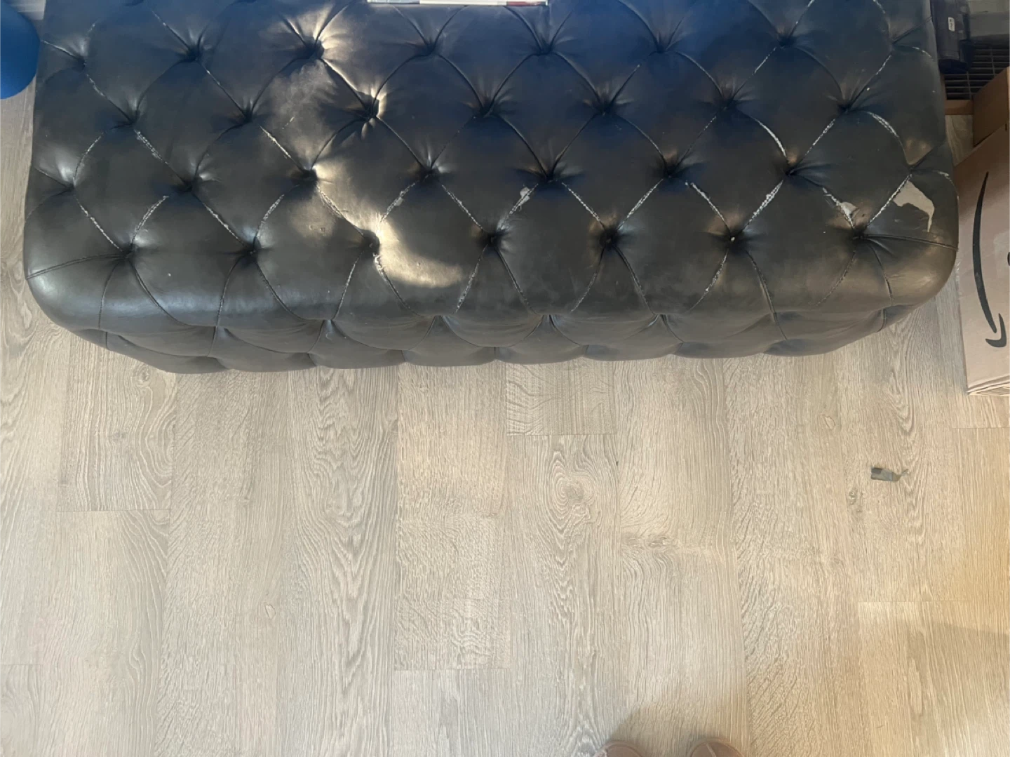 Large Tufted Ottoman/Table - Urban Barn - photo 3