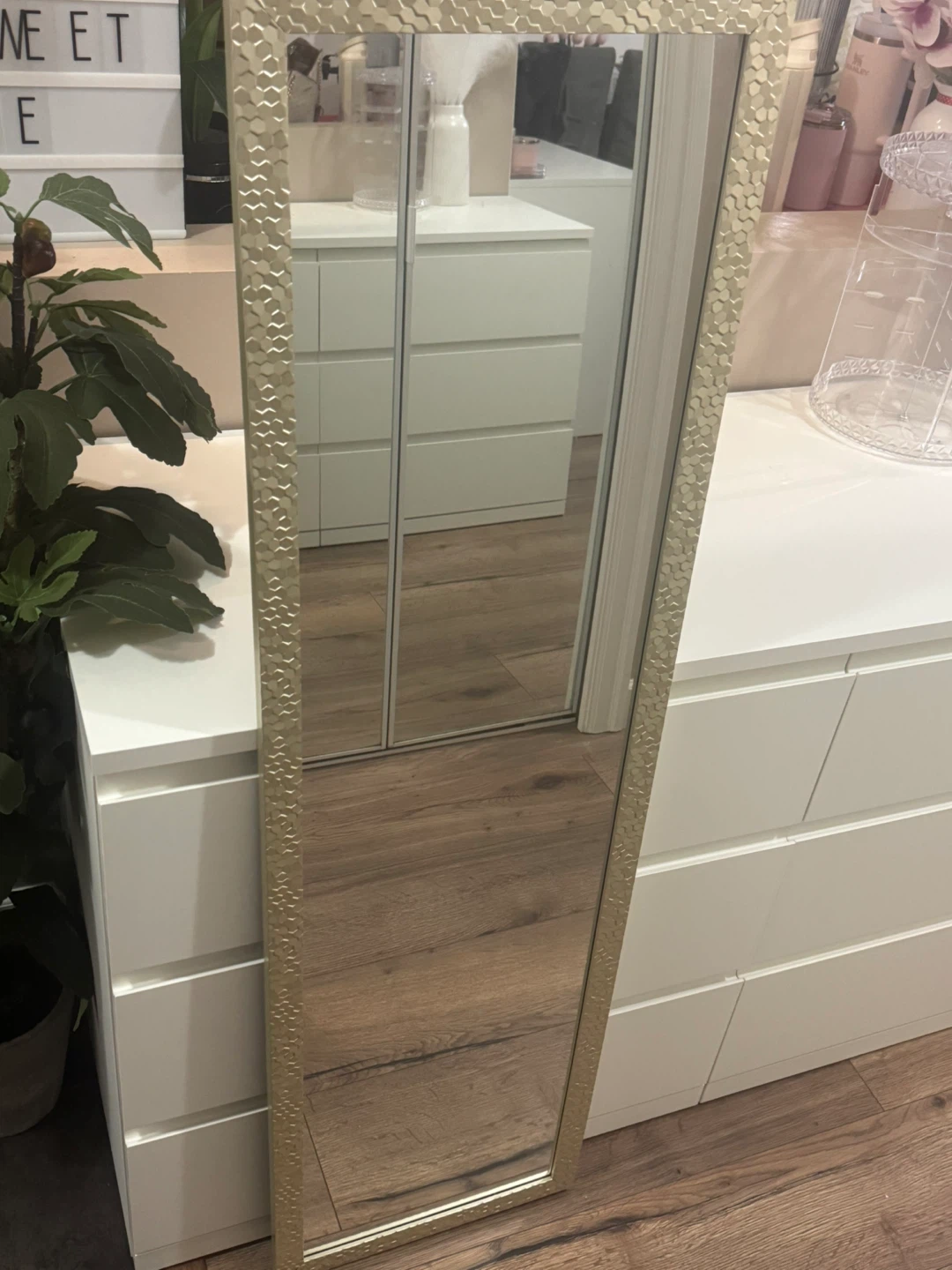Gold Decorative Full Length Mirror - photo 3