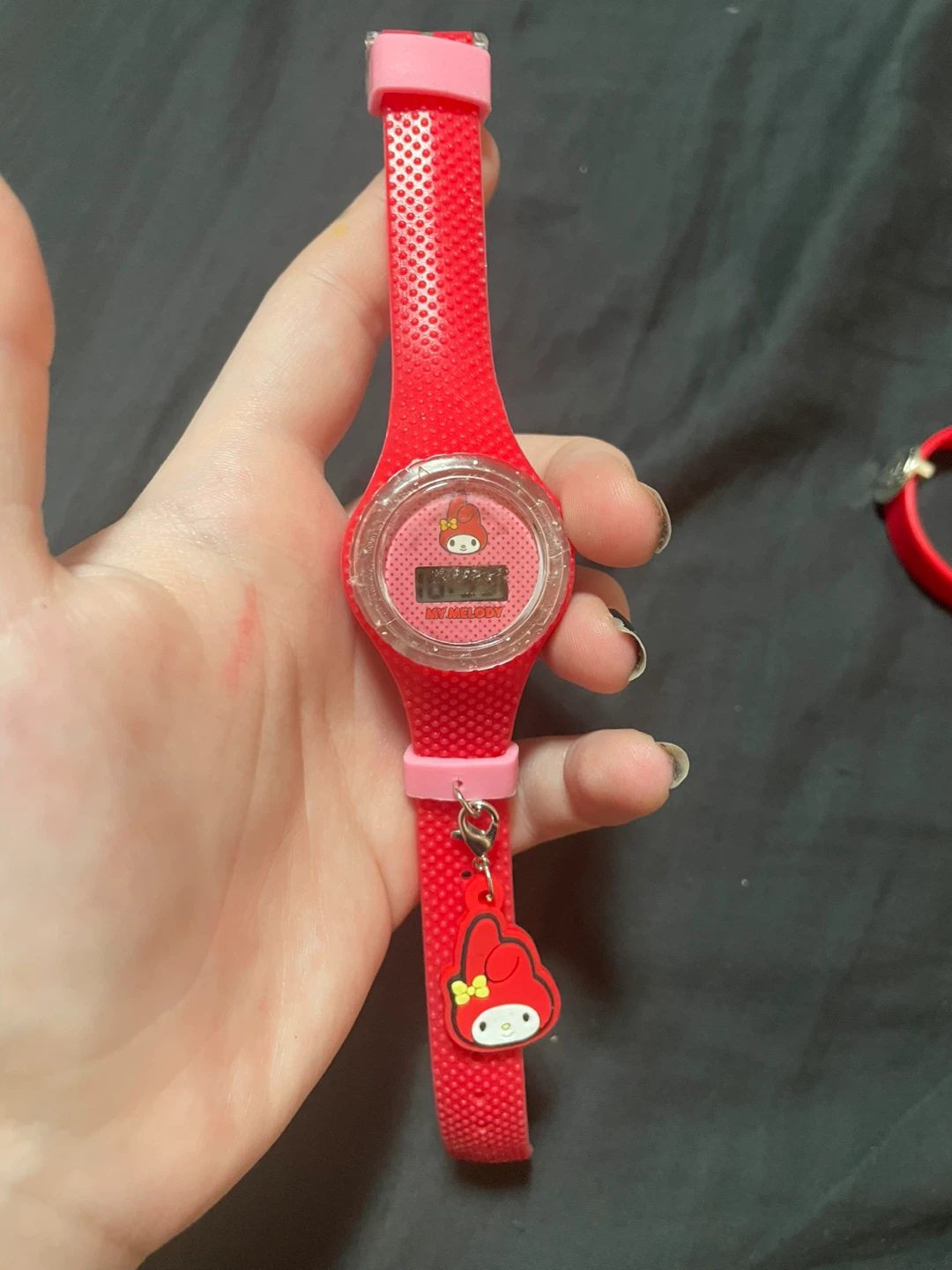 My Melody Red Digital Watch