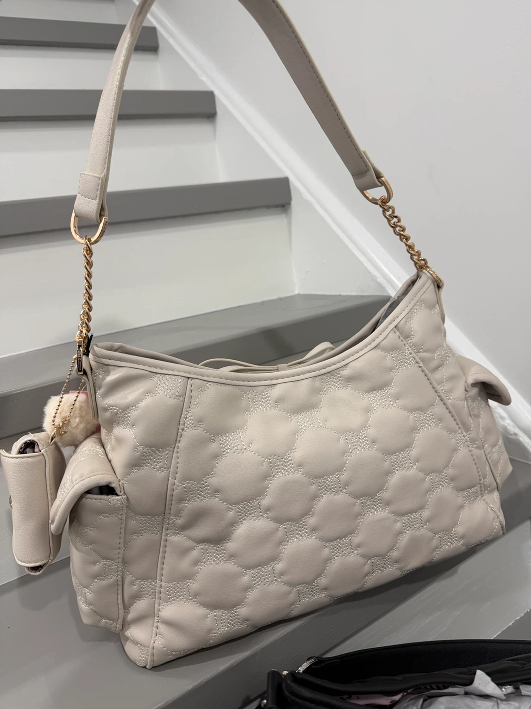 Juicy Couture Quilted Shoulder Bag with Pouch - photo 3