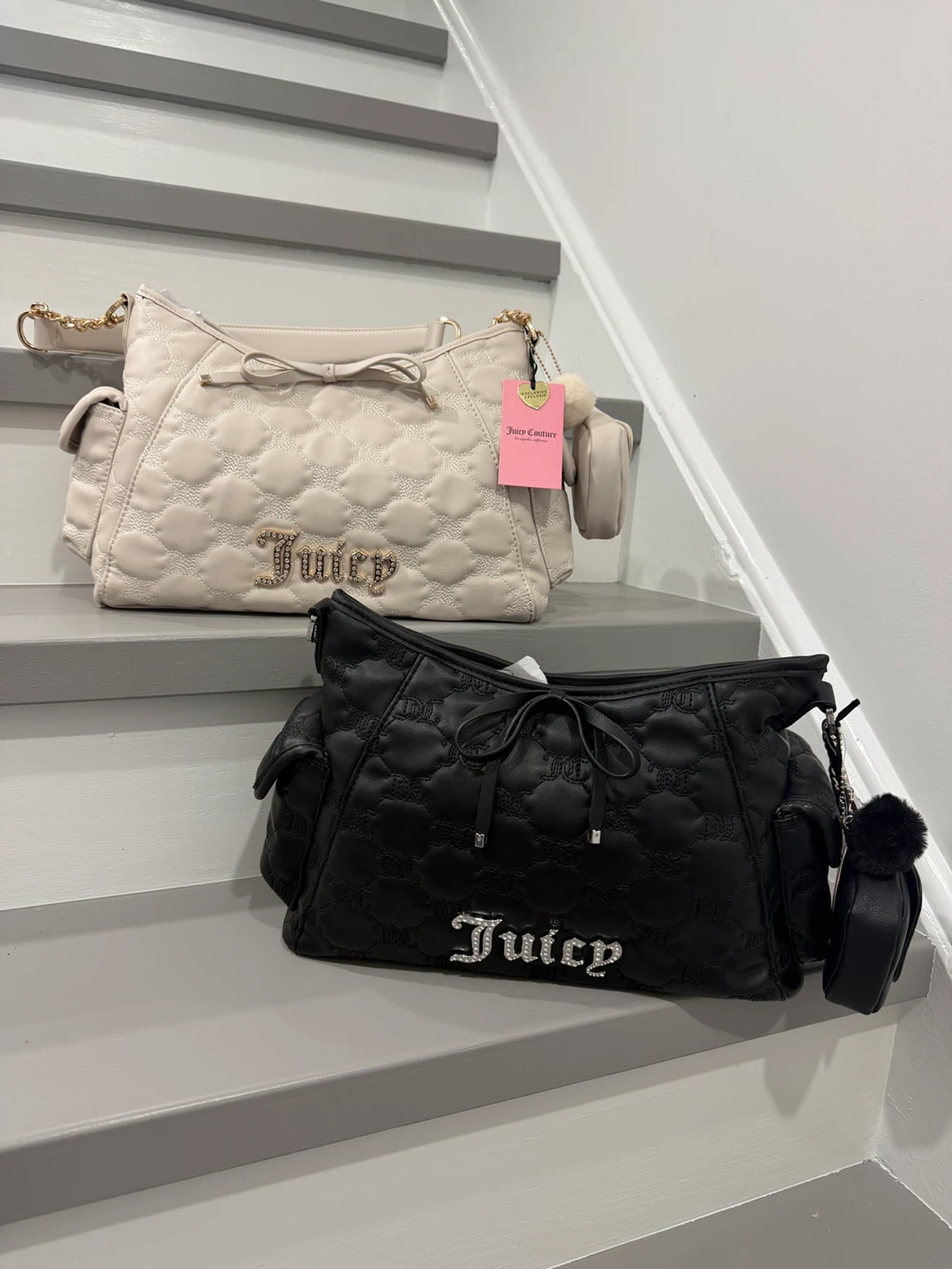 Juicy Couture Quilted Shoulder Bag with Pouch - photo 4