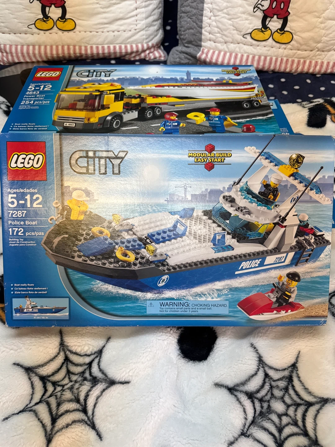 LEGO City 7287 Police Boat Set - 172 Pieces