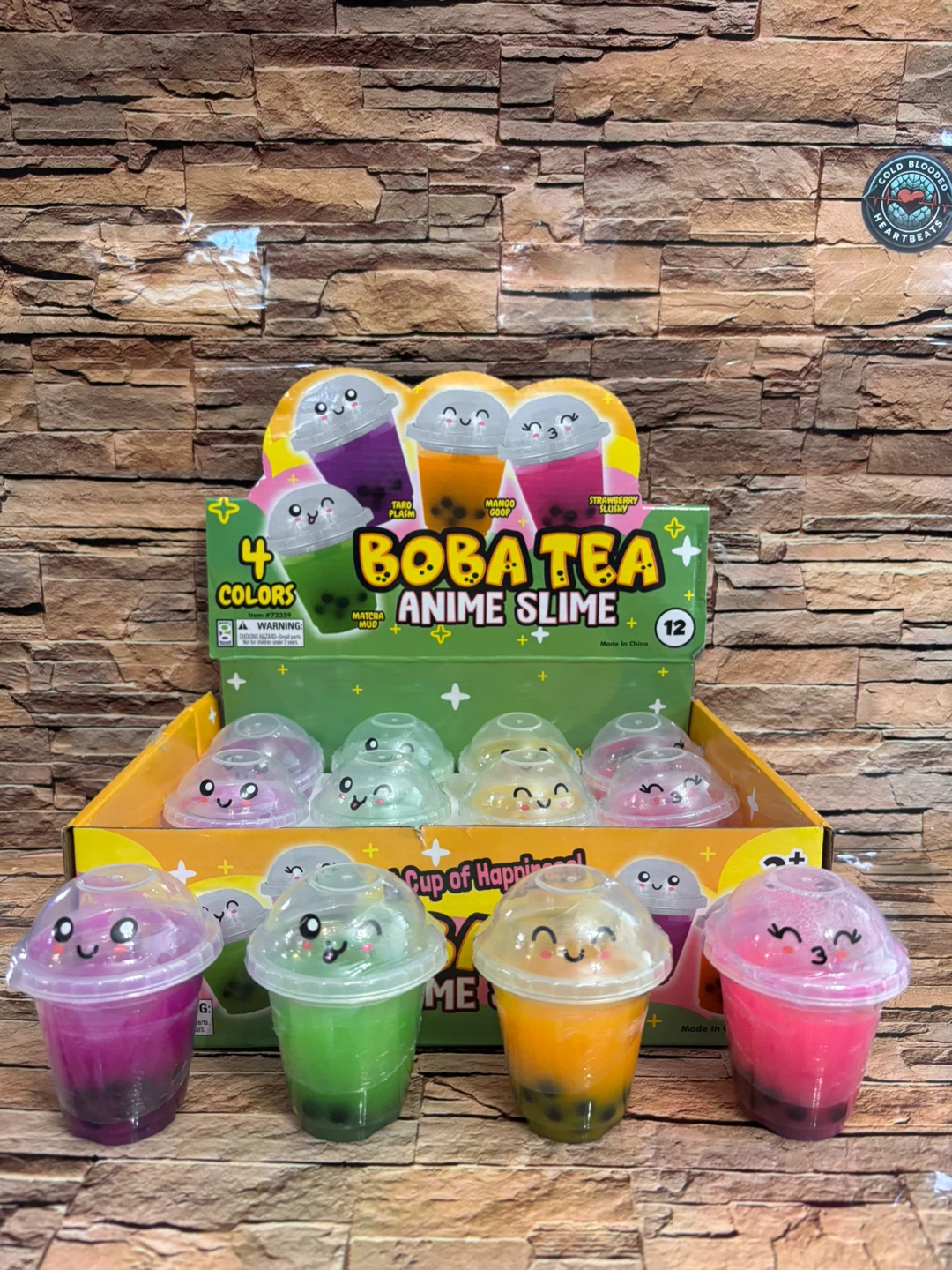 Boba Tea Anime Slime - 4 Colors - photo 2