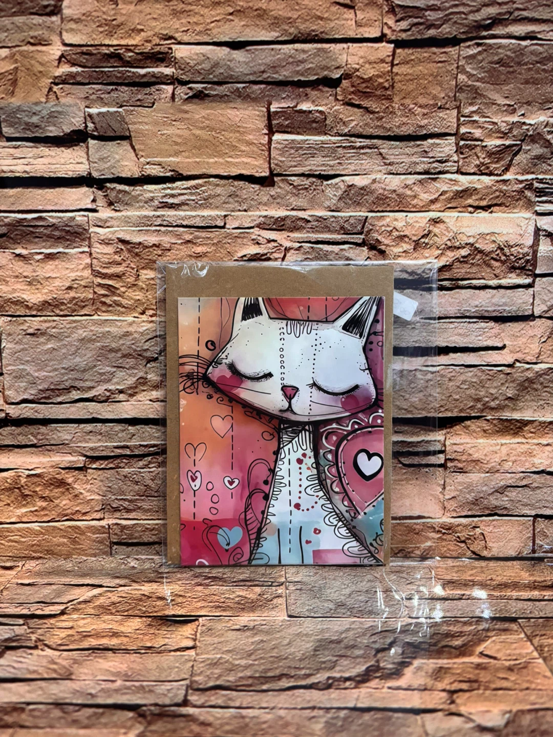 Greeting Cards with Whimsical Cat Designs - photo 3