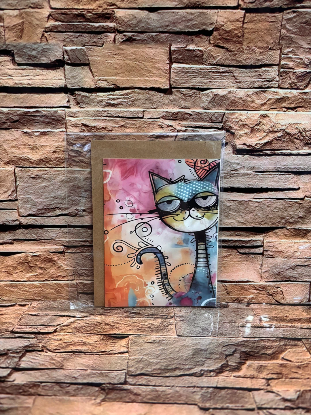 Greeting Cards with Whimsical Cat Designs - photo 2