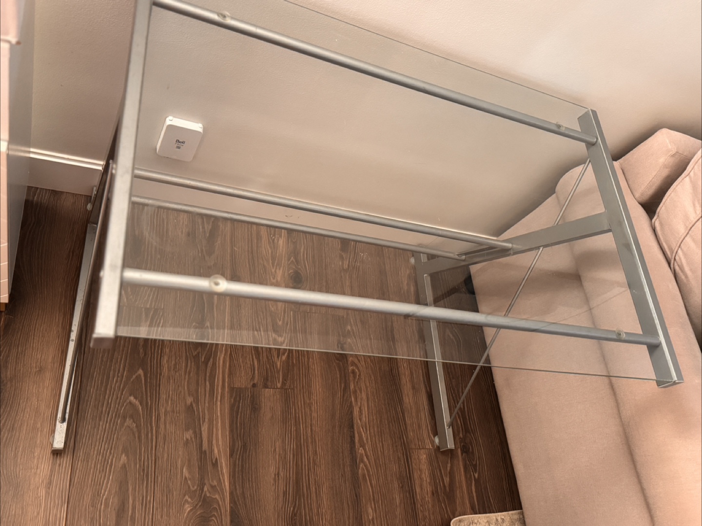 Glass desk - photo 2