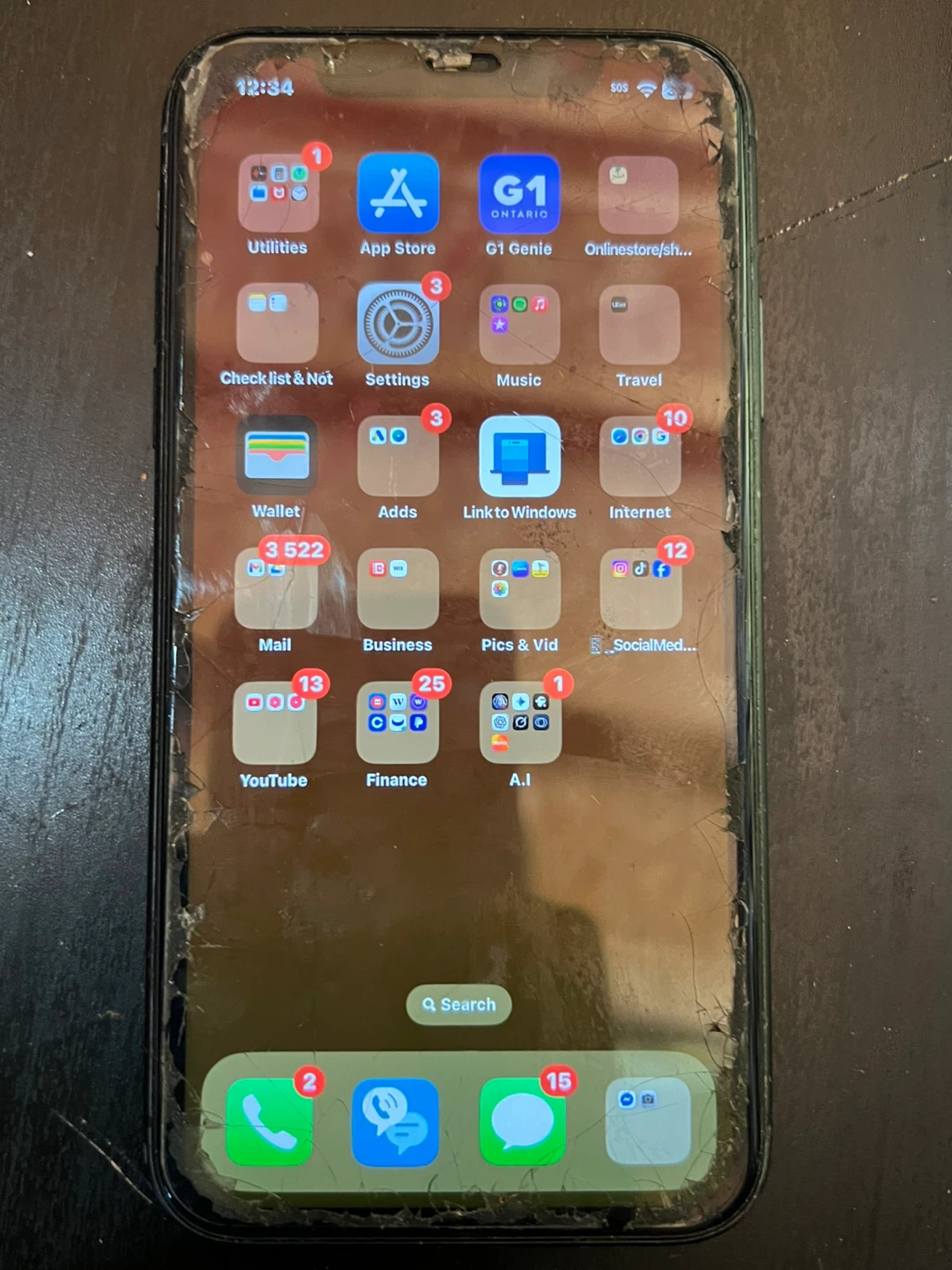 Apple iPhone 11 - Cracked Screen - photo 2