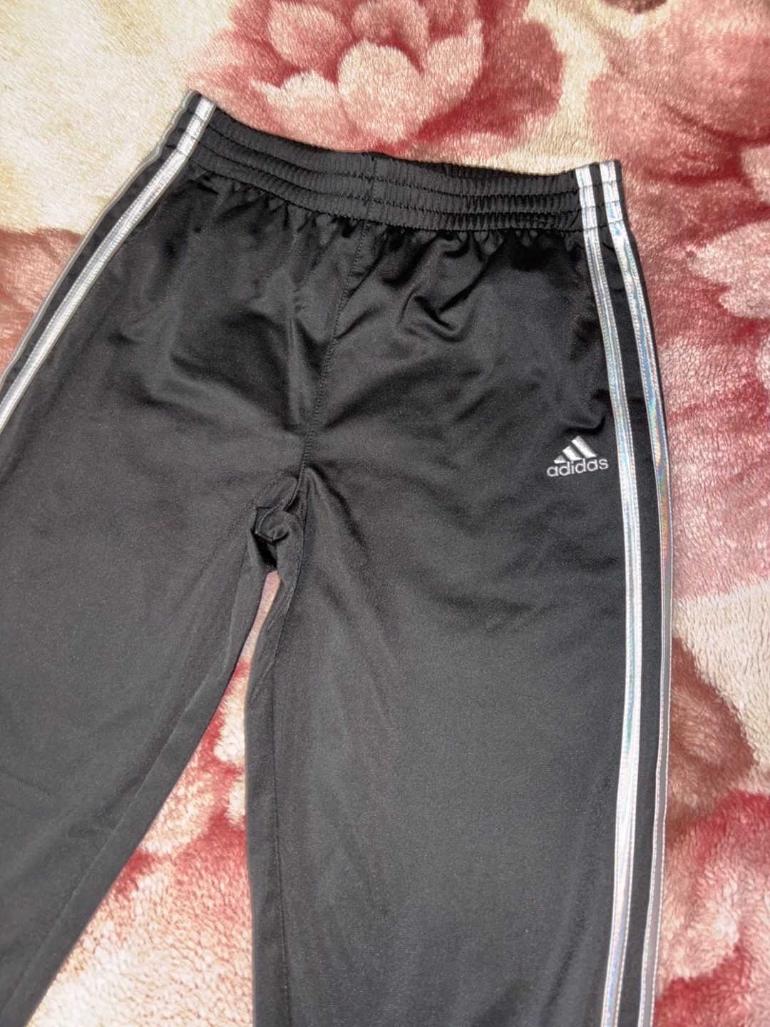 Adidas Black Tracksuit Set - Size M Kids 10/12 - photo 2
