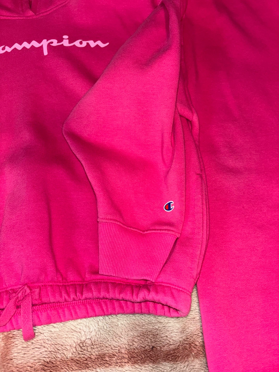 Champion Pink Hoodie and Jogger Set Kids Size 12 - photo 5