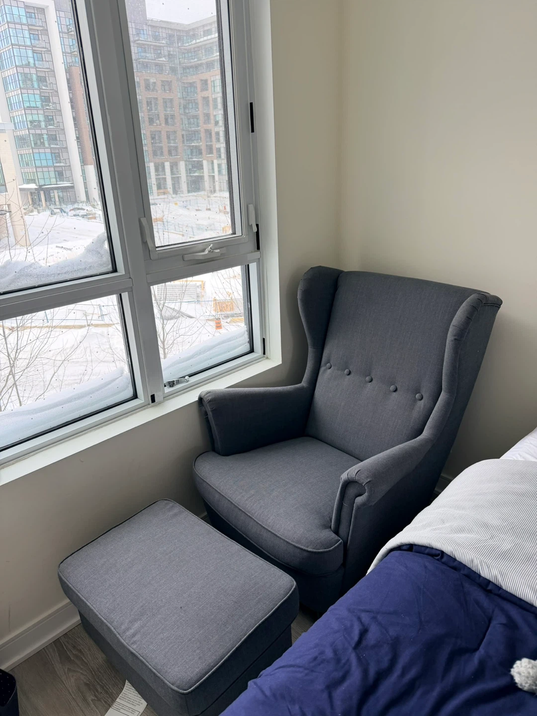Chair IKEA STRANDMON - Dark Gray - photo 2