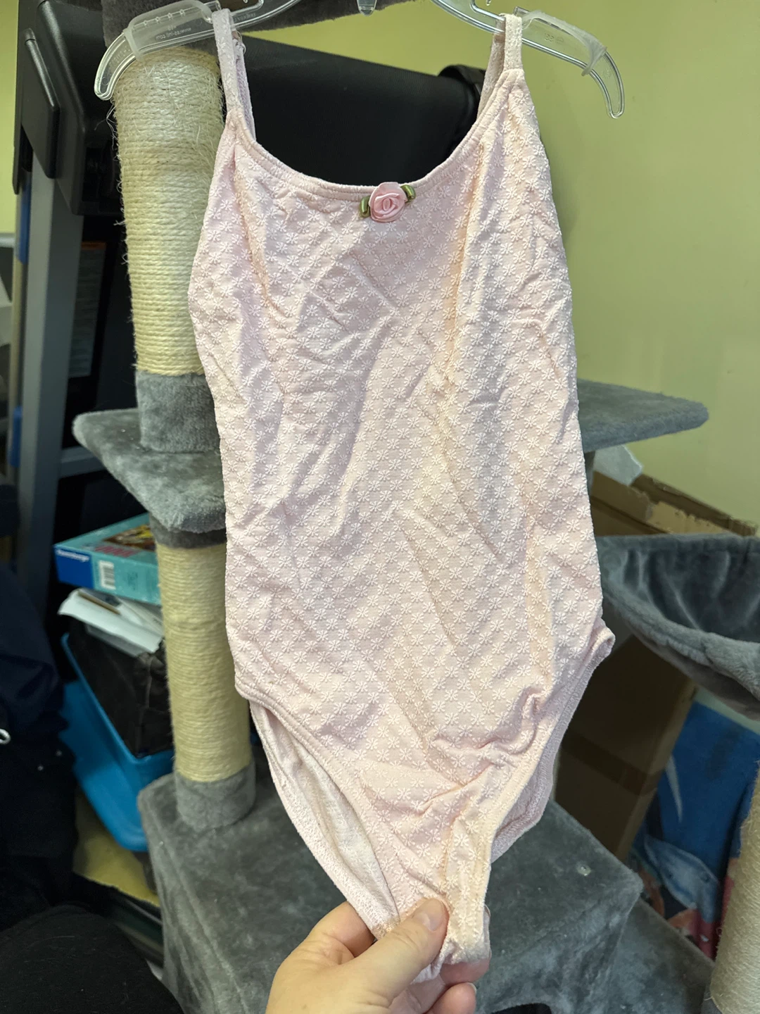 Pink Leotard 8-10