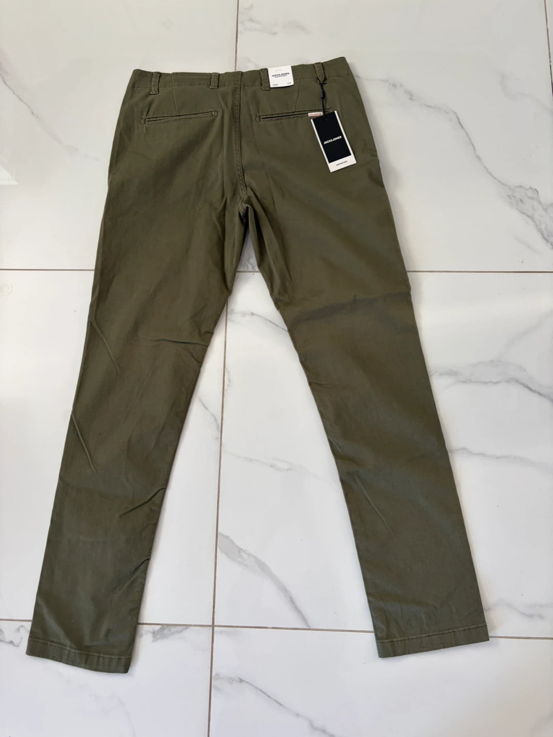 New JACK & JONES Slim Olive pants size  34/34 - photo 3