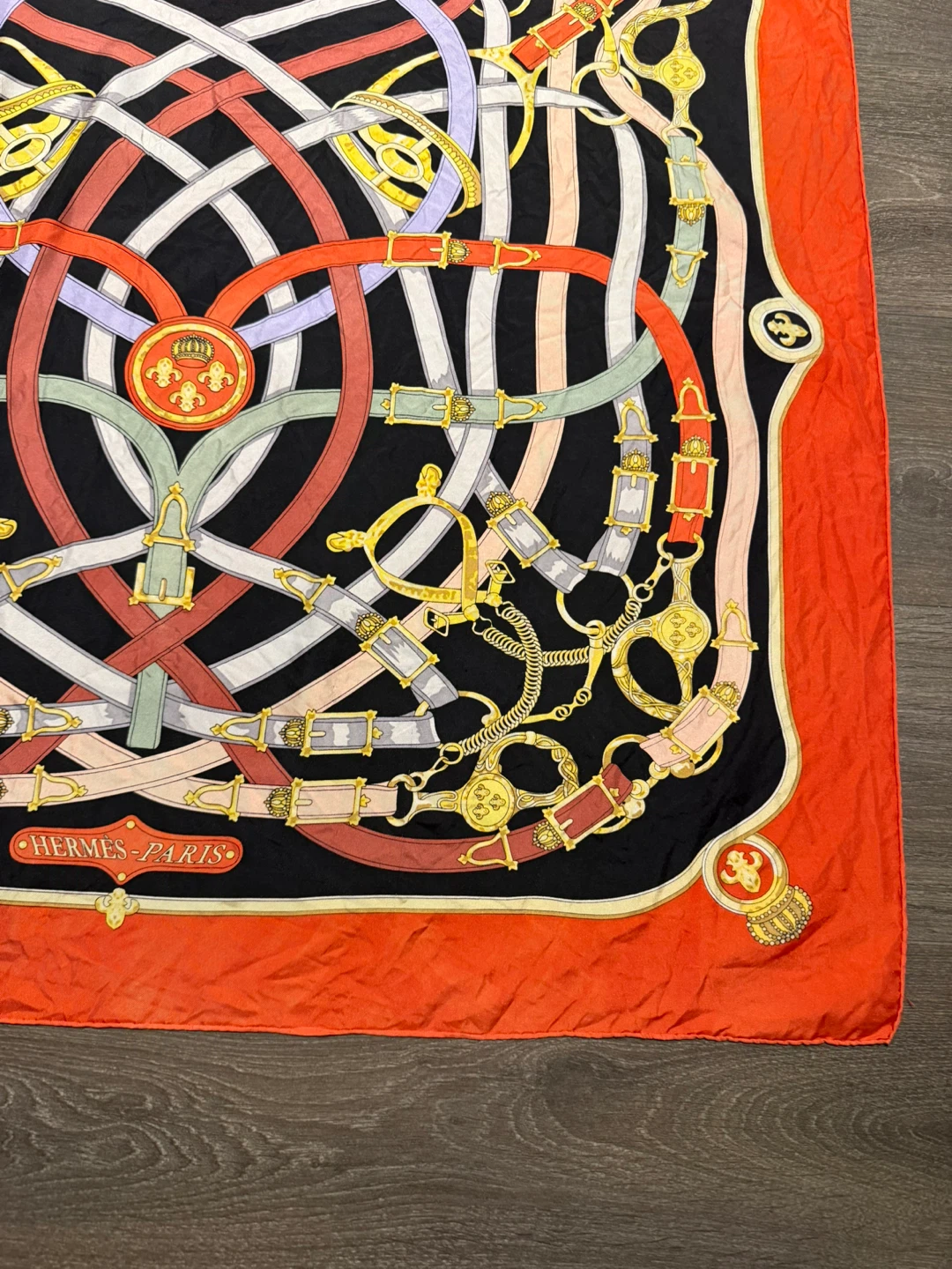 Hermès Paris Silk Scarf - "Cavalcadour" rare - photo 3