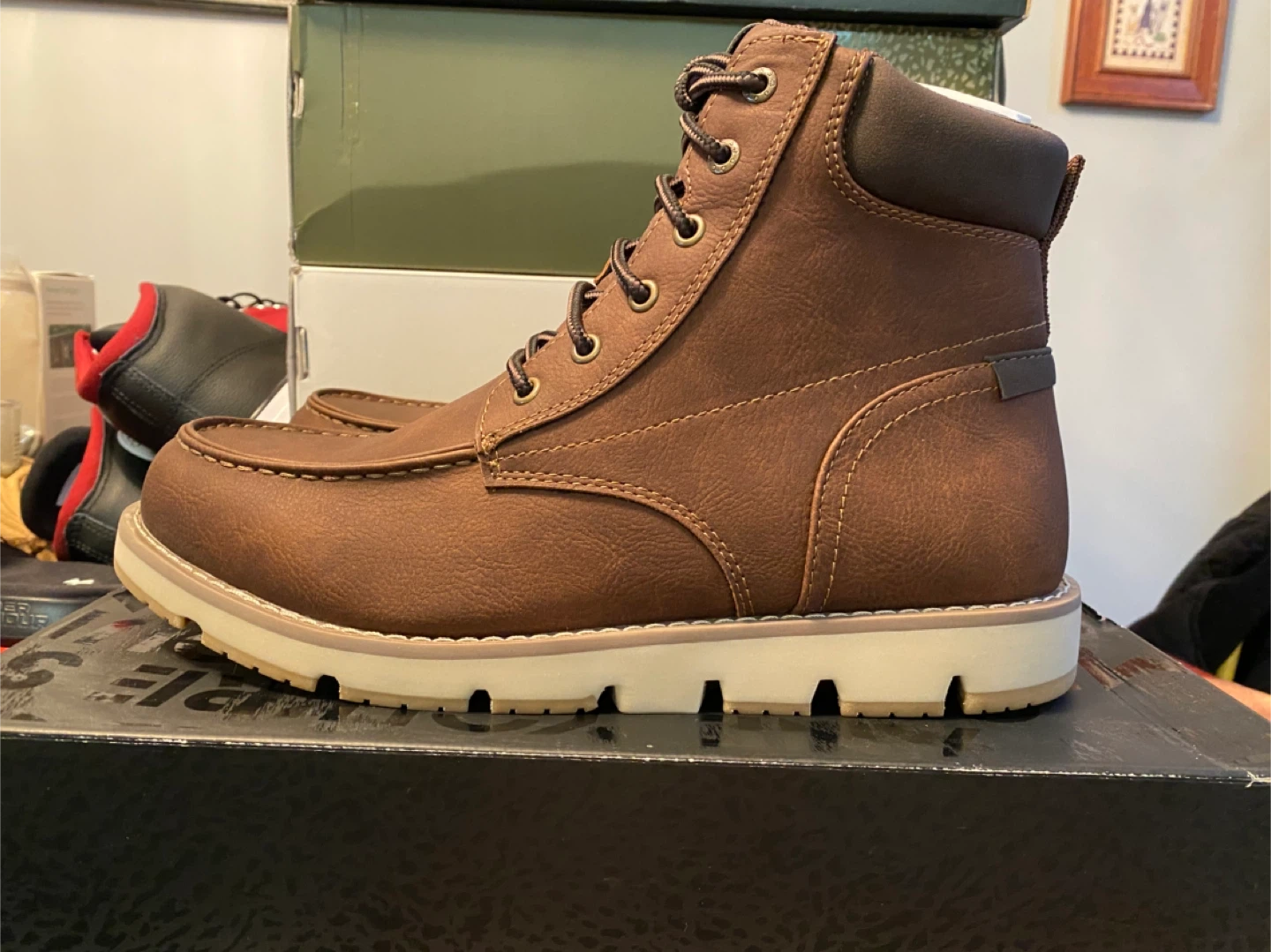 (NEW) Docker Flat sole Boots size 10 $100obo - photo 2