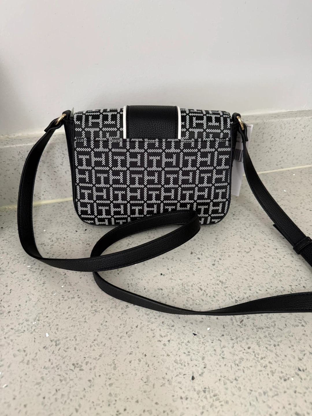 Tommy Hilfiger Crossbody Bag Black Monogram - photo 2