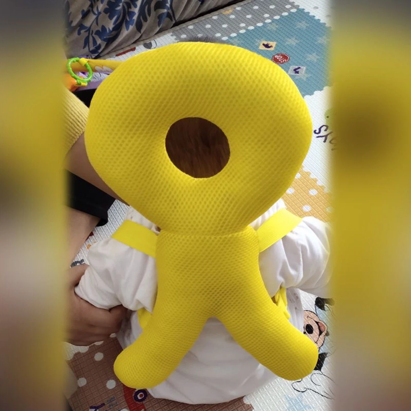 Yellow Baby Head Protection Pillow - photo 2
