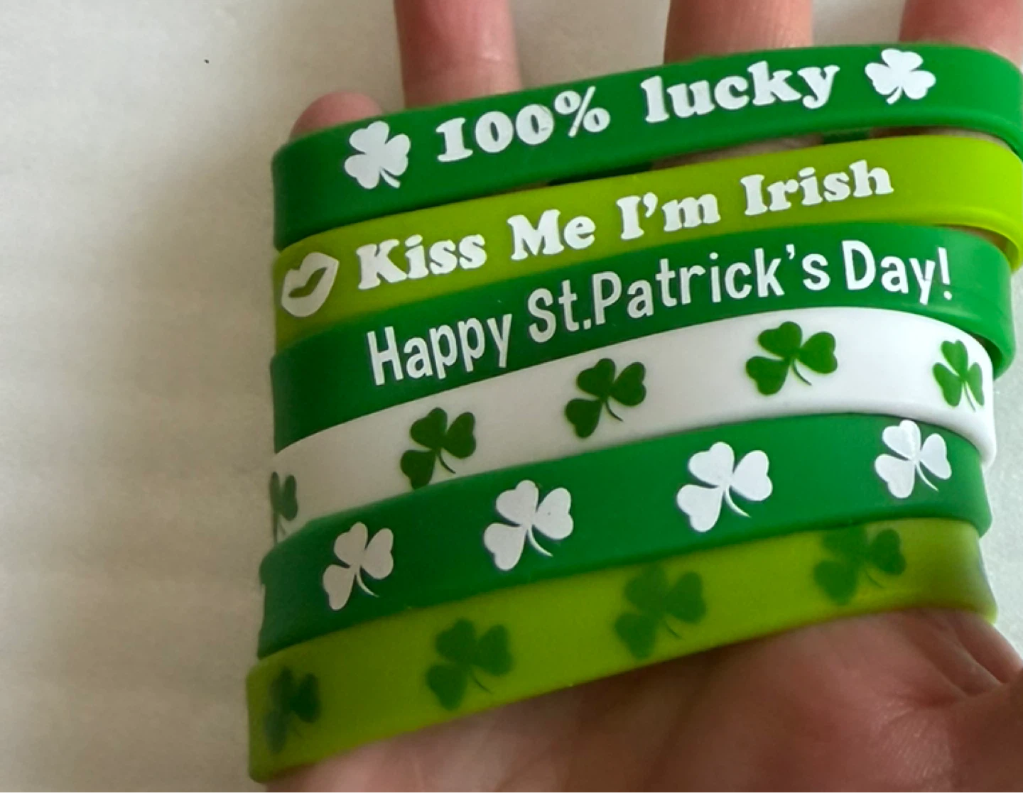 St. Patrick’s Day bracelets