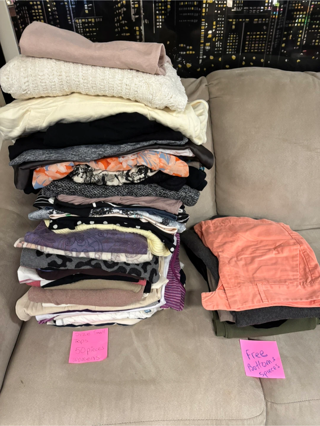 50 Piece Women's Small Tops Bundle