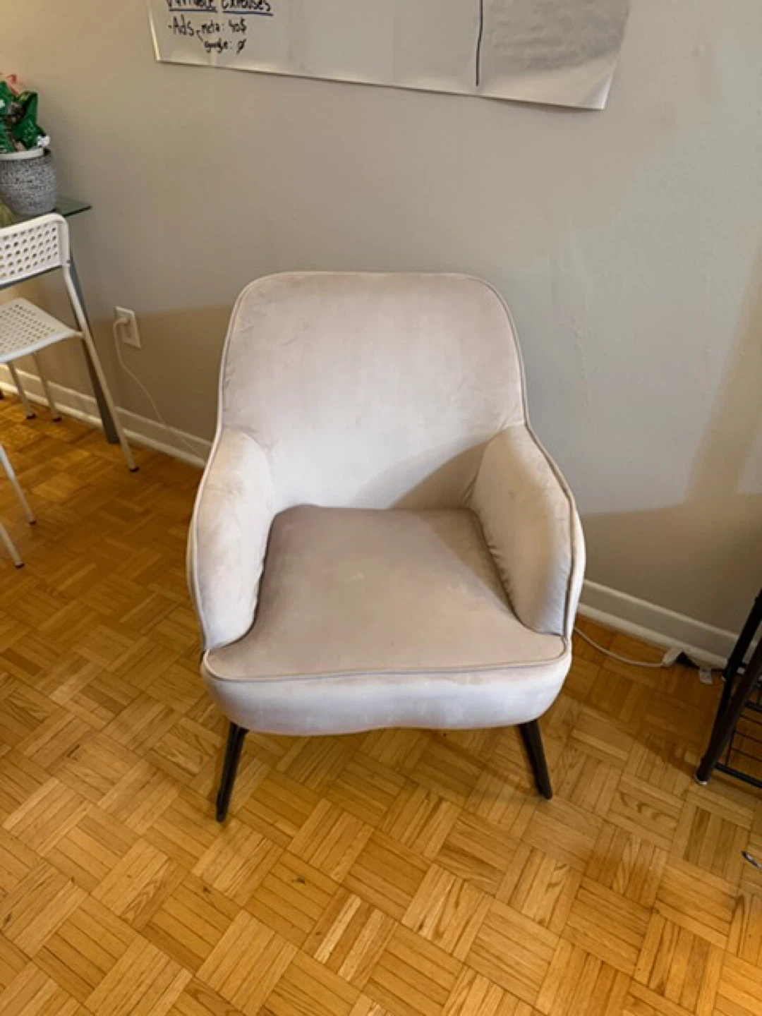 Pair of Light Beige Chairs - photo 4