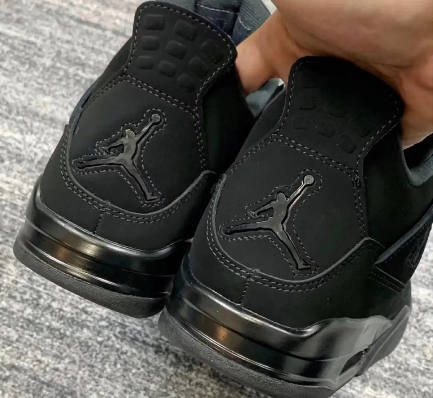 black cat jordan 4’s - photo 3