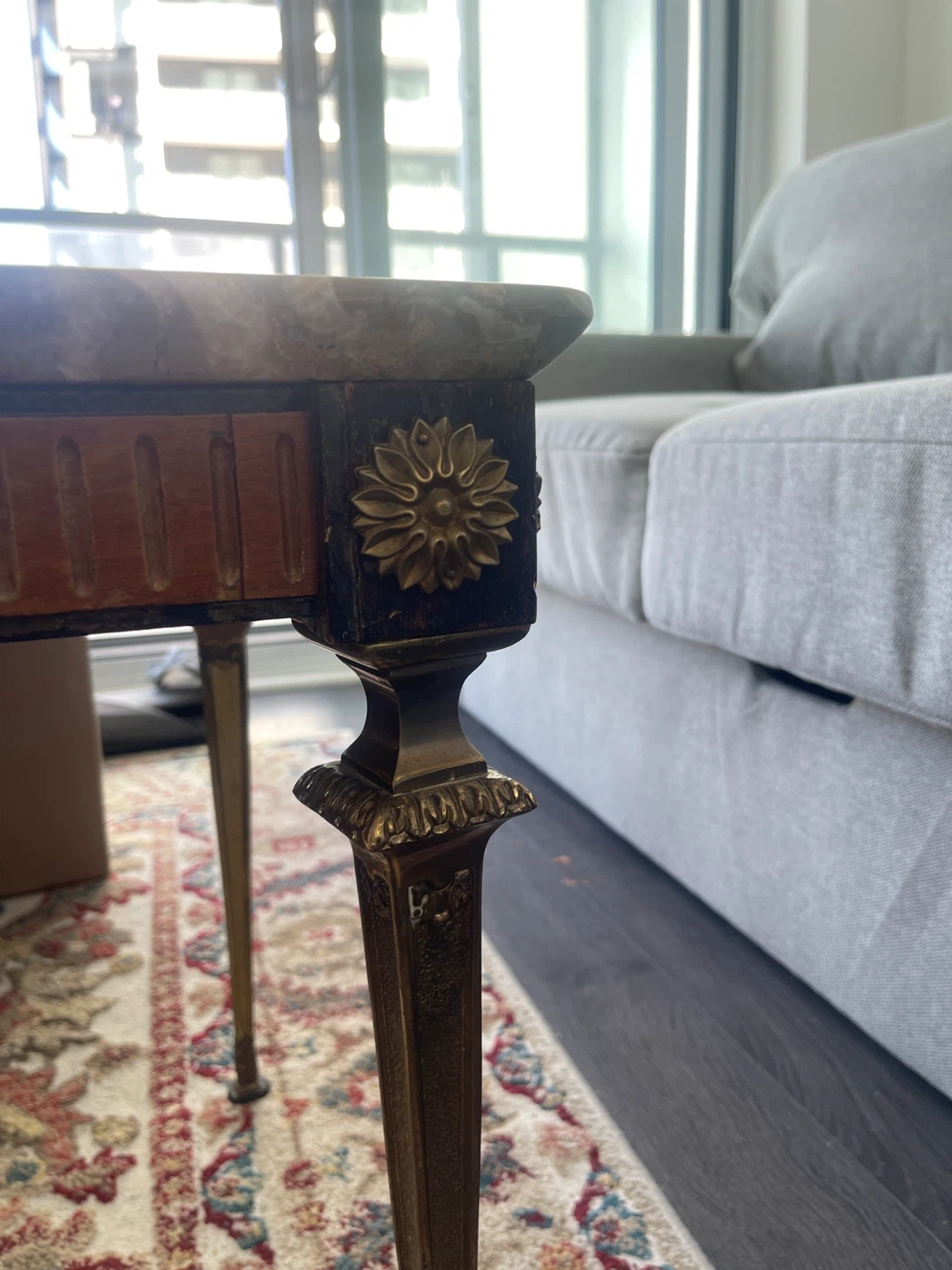Marble Top Coffee Table - photo 3