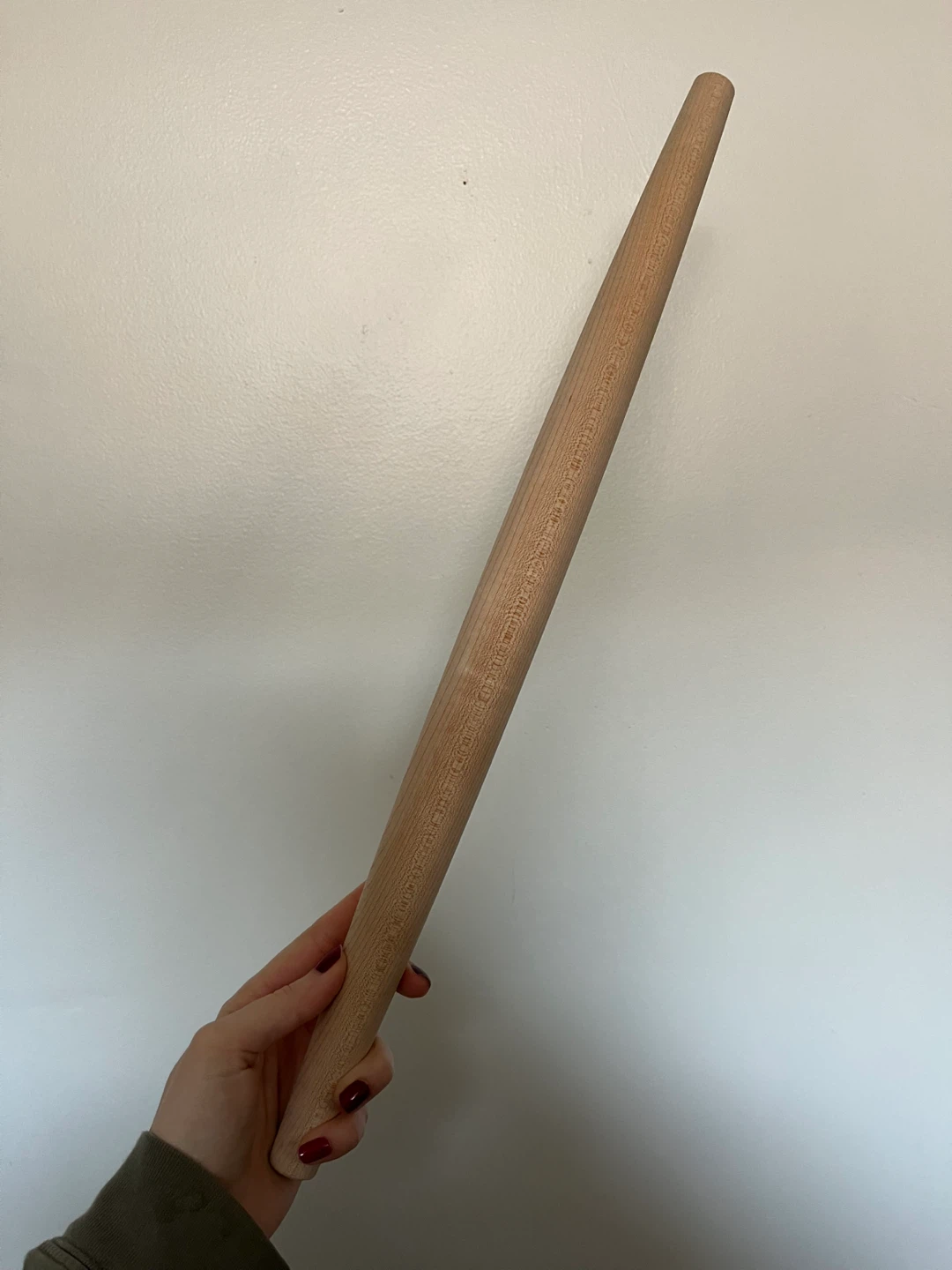 Maple Wood French Rolling Pin 20”
