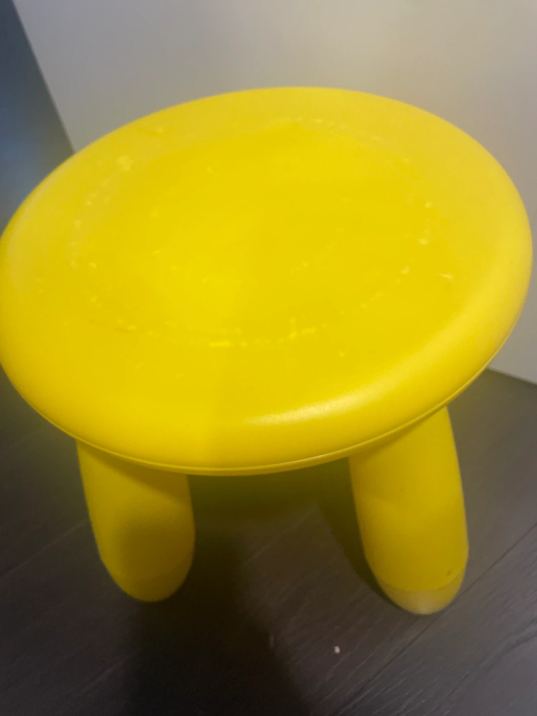 IKEA Mammut Children's Stool - Yellow
