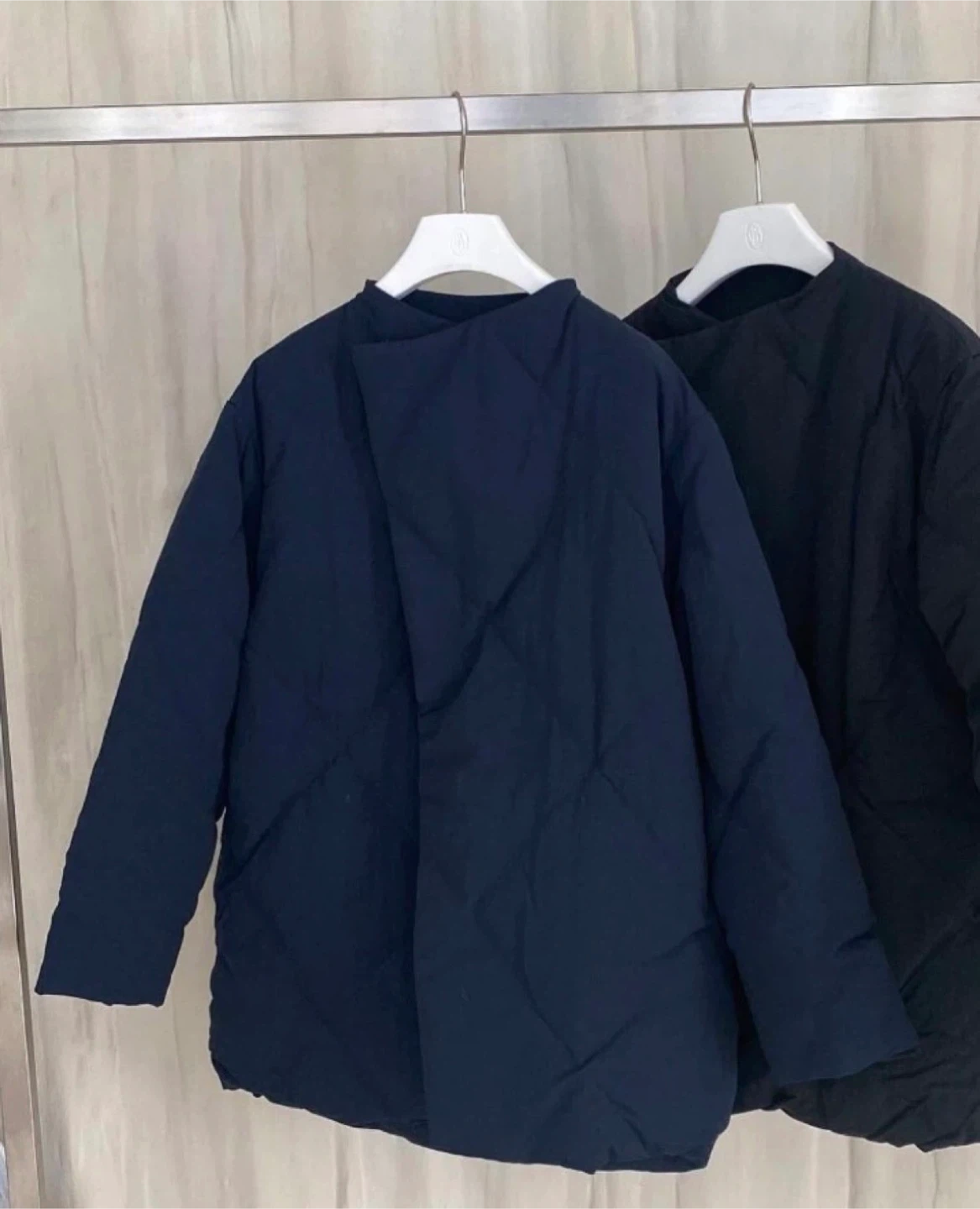 🧡Navy Blue Quilted Jacket