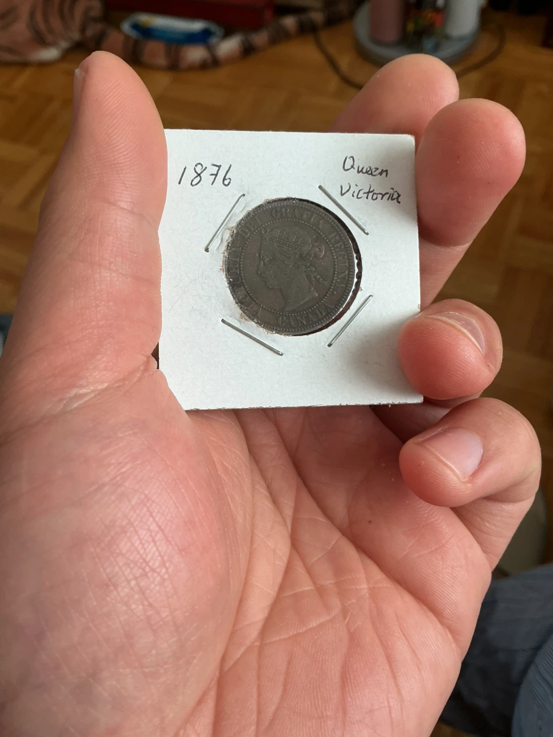 Antique Queen Victoria Era Canada coin