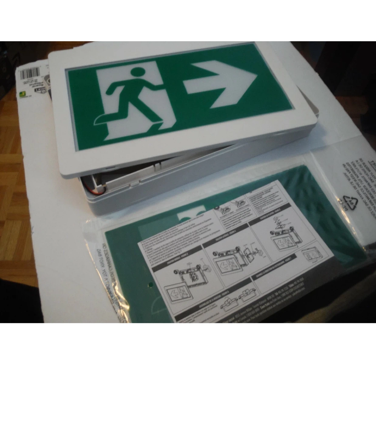 ETLIN-DANIELS Pictogram Emergency Exit Sign - photo 3