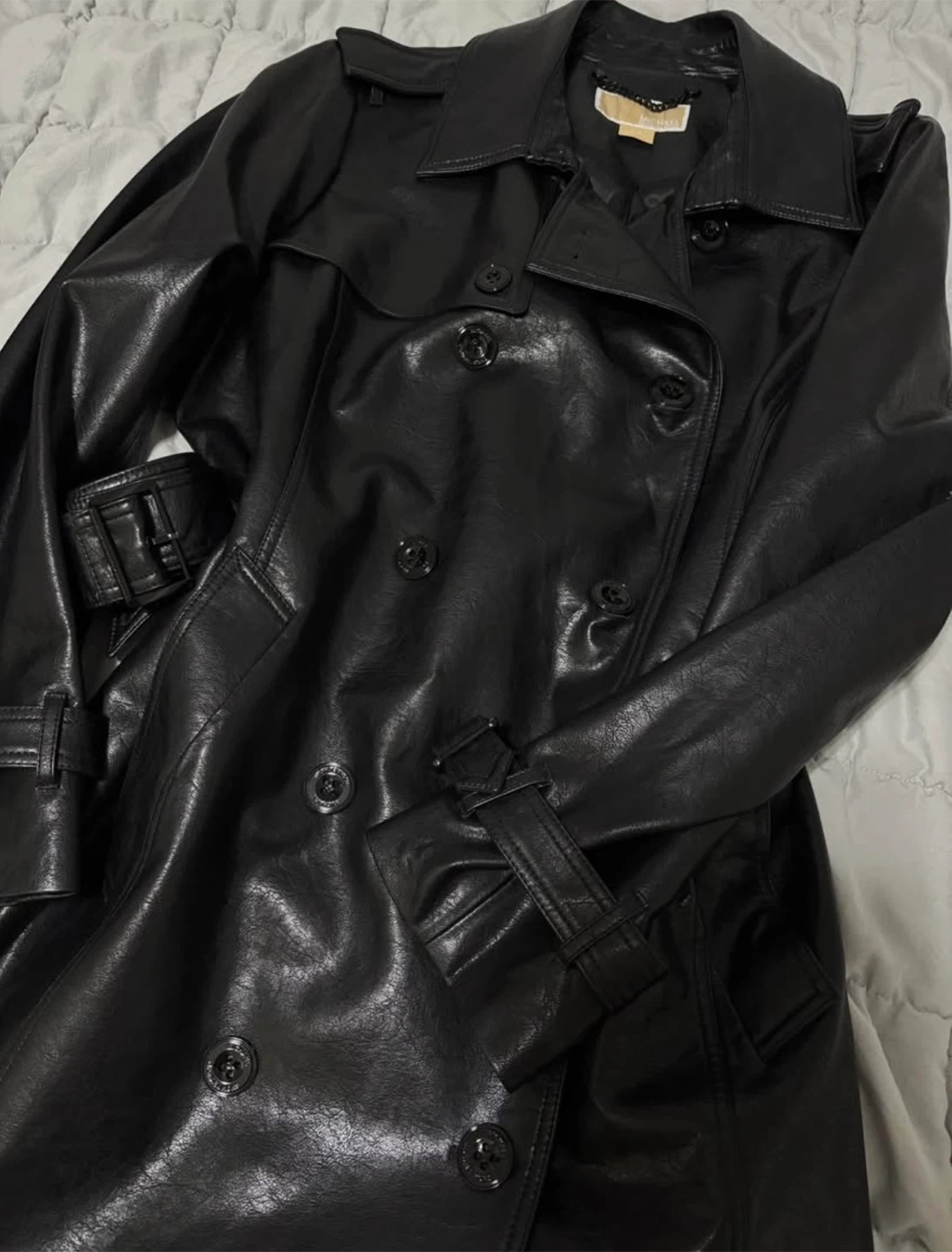 Coat leather Michael Kors XL. Brad new - photo 4