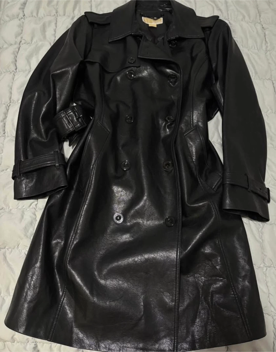 Coat leather Michael Kors XL. Brad new - photo 5