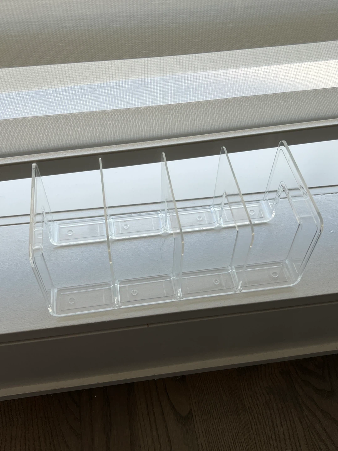 🧡Clear Acrylic 4-Compartment Organizer Tray