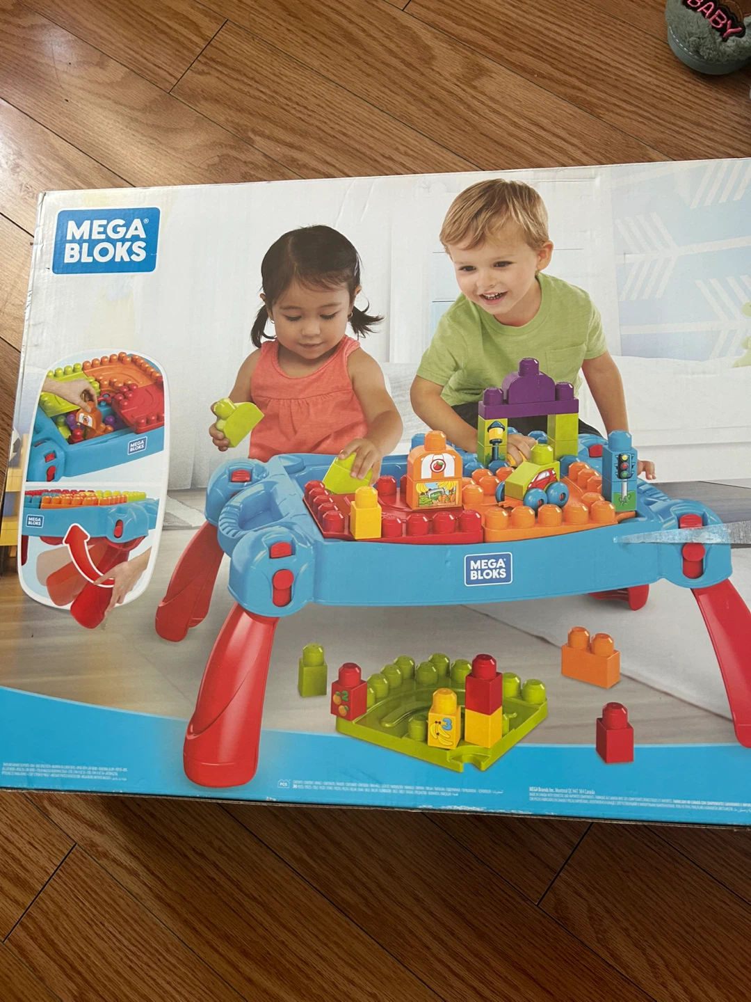 Mega Bloks First Builders Learn Table with Fisher-Price
