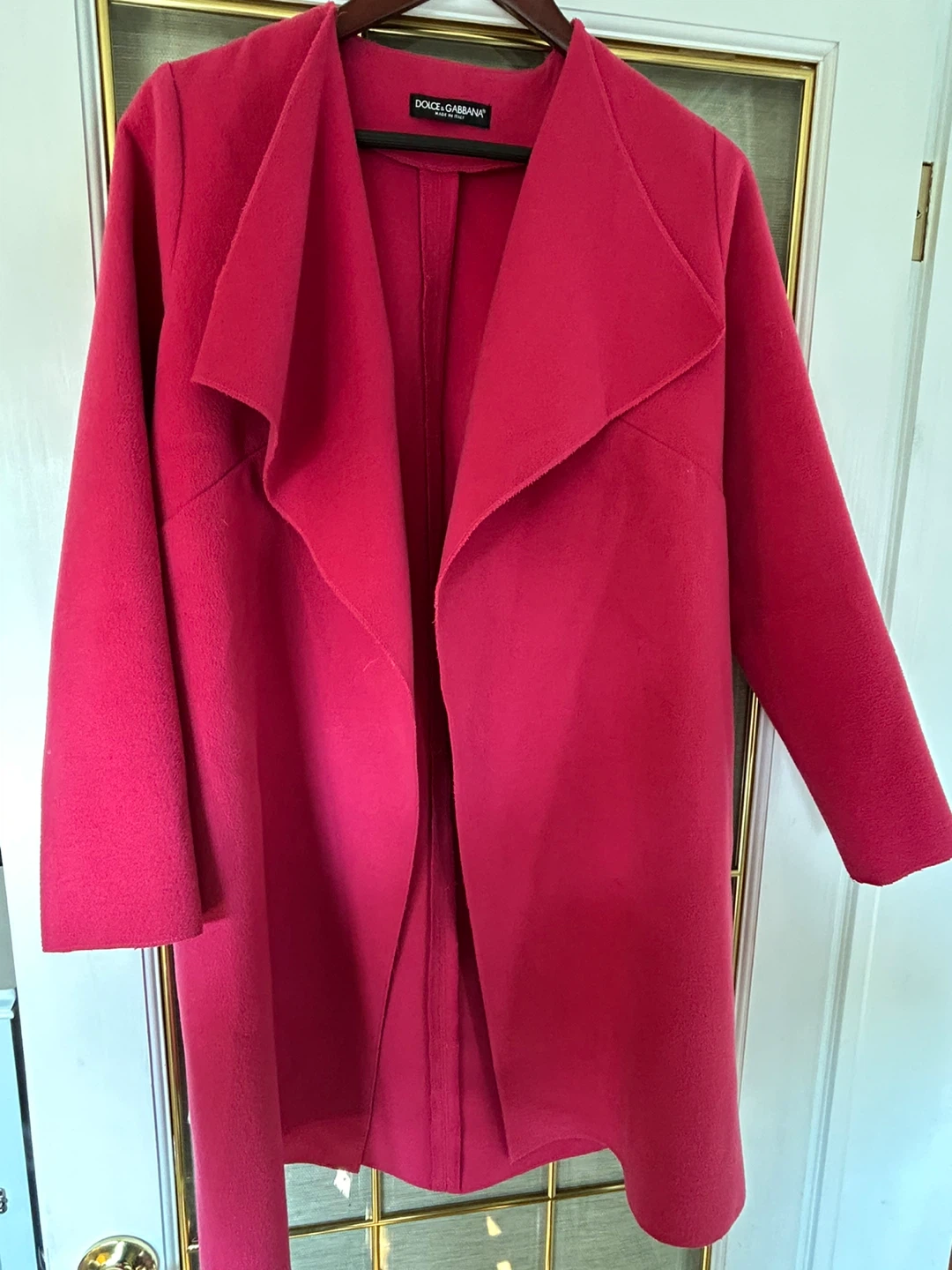 Dolce & Gabbana Pink Coat