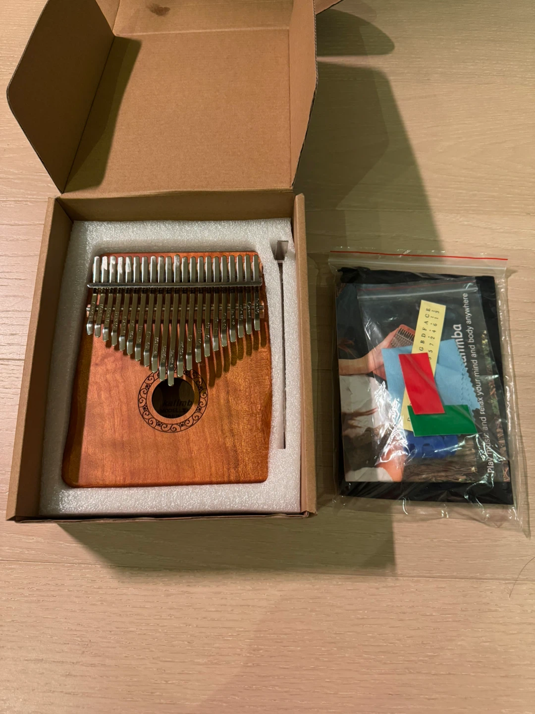 17-Key Kalimba Thumb Piano with Accessories 🧡 - photo 2